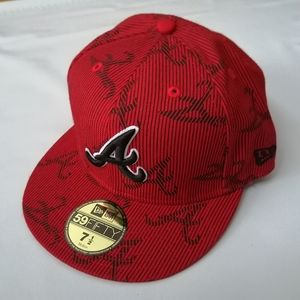 Atlanta Braves Y2K New Era Hat 7 1/2